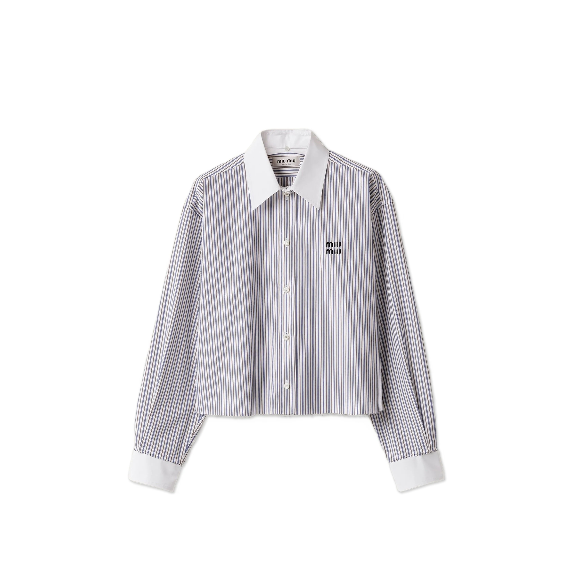 M1v M1v striped poplin shirt mk1971